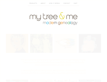 Tablet Screenshot of mytreeandme.com